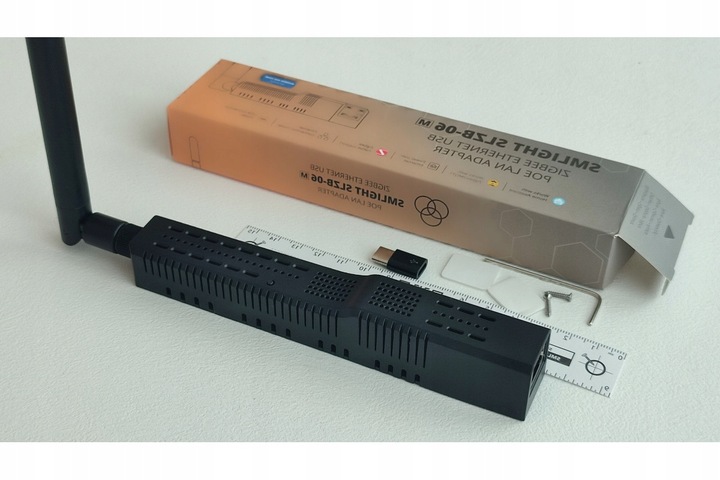 Adapter SLZB-06M Bramka Zigbee EFR32MG21 Ethernet PoE USB LAN WIFI do