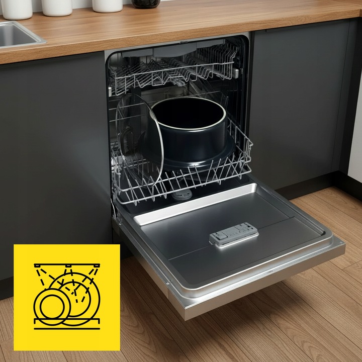 Wolnowar Garnek ceramiczny Slow Cooker Yoer INOX LCD 320W 6,5L