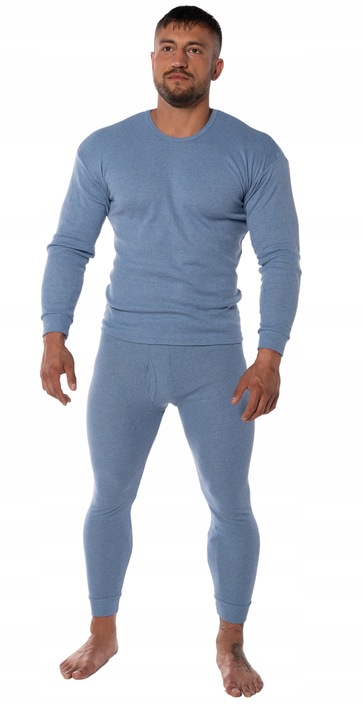 Podkoszulek Męski Bluzka Podkoszulka Z Długim Rękawem Bawełna