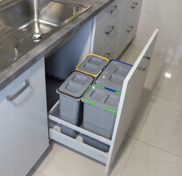 KOSZ segregator na śmieci do szuflady szafki 9L