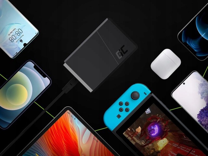 ŁADOWARKA SIECIOWA GREEN CELL ChargeSource 5 5xUSB