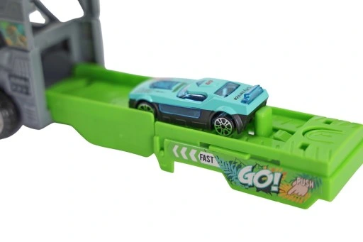 Laweta Tir Ciężarówka Wyrzutnia 6 Aut Autka Zestaw Samochód + Resoraki Auta