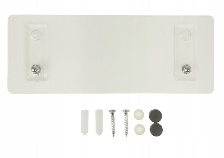 Uchwyt na Papier Toaletowy z Półką Wieszak Czarny POJEMNIK NA CHUSTECZKI WC