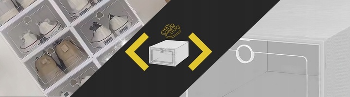 10X PUDEŁKA NA BUTY ORGANIZER PUDEŁKO SZAFKA PÓŁKA STOJAK POJEMNIKI
