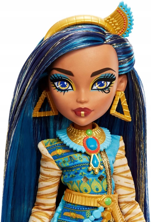 Monster High Cleo De Nile Lalka Modowa Zestaw AKCESORIA HHK54 MATTEL
