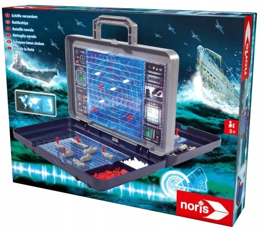 GRA W OKRĘTY STATKI BITWA MORSKA W WALIZCE