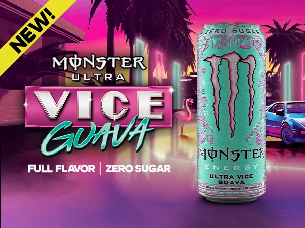 Napój Monster Monster Ultra Vice Guava 473ml-Limitowany PRODUKCJA USA! HIT!