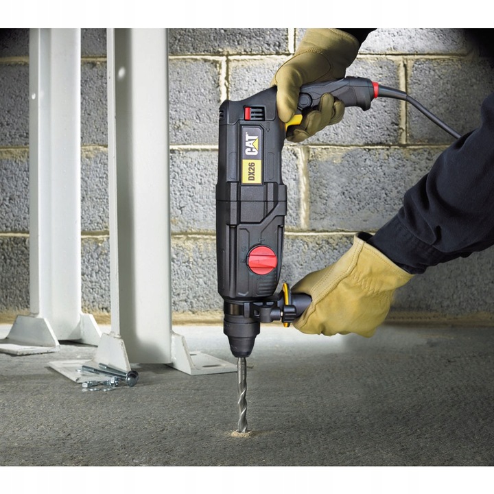 Młotowiertarka CAT DX26 SDS-Plus 800W 3J 26mm 4w1
