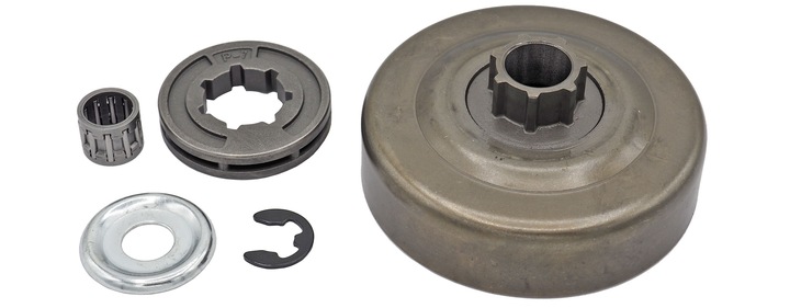 BĘBEN SPRZĘGŁA do piły STIHL MS 170 MS180 230 250 ZĘBATKA 3/8 KOSZ