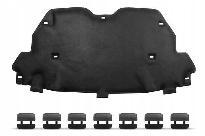 FORD S-MAX MK1 I 2006-14 WYGŁUSZENIE MASKI KOMPLET ZE SPINKAMI AM21U16746AA