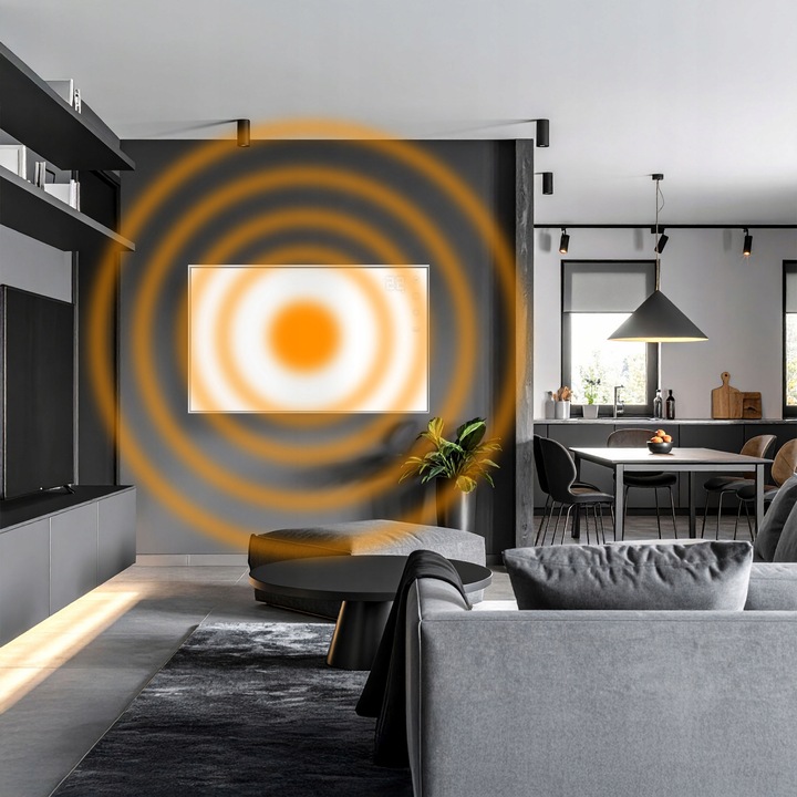 Grzejnik promiennik na podczerwień panel elektryczny EBERG 600W ECO IR WiFi