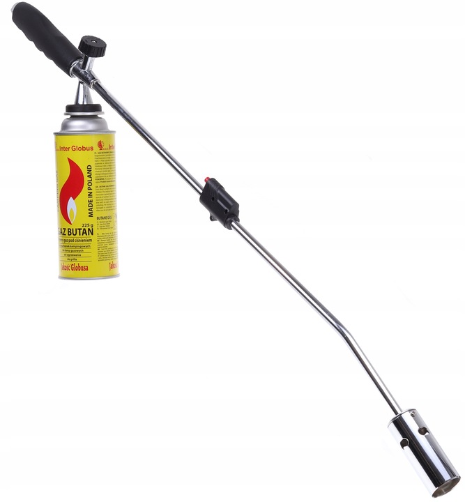 WYPALARKA DO CHWASTÓW GAZOWY PALNIK DŁUGI +5 x GAZY ALPEN CAMPING