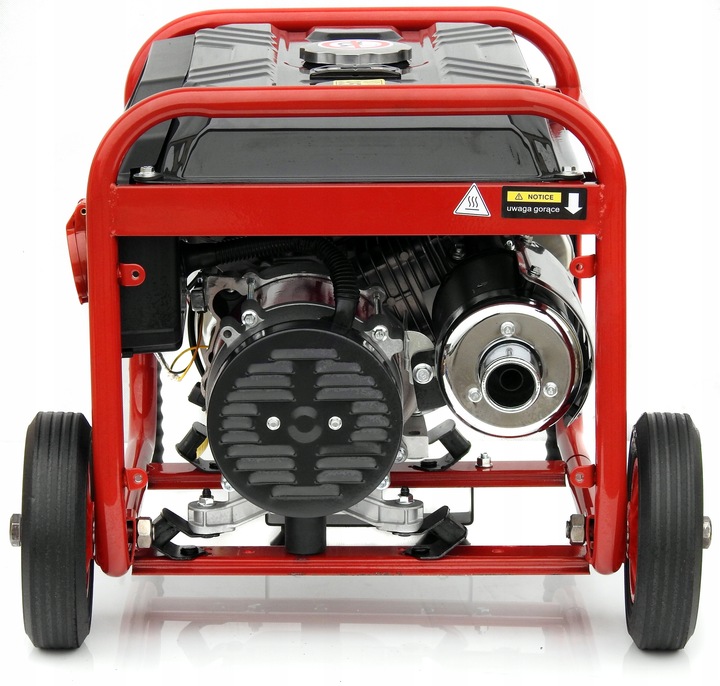 PROFESJONALNY AGREGAT PRĄDOTWÓRCZY 5,2kW prądu AVR+ MIEDZIANY STOJAN