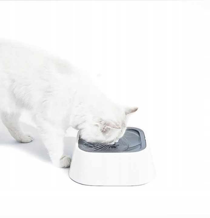 MISKA NA WODĘ PŁYWAJĄCA DLA PSA NIECHLAPIĄCA ANTYPOŚLIZGOWA 1,5L + GRATIS!!