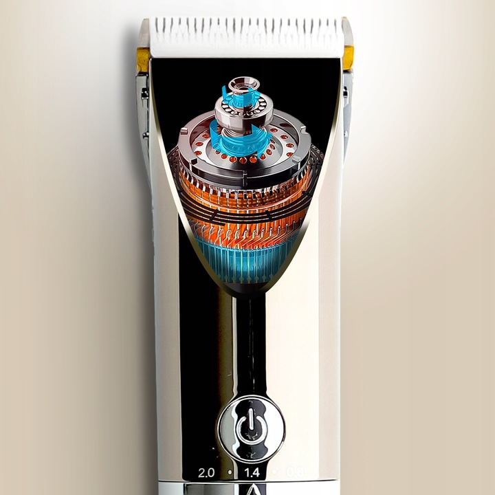 MOCNA Maszynka do strzyżenia PSÓW PSA zwierząt bezprzewodowa CICHA zestaw