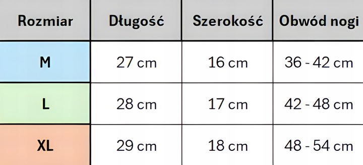 PROFESJONALNA OPASKA STABILIZUJĄCA NA KOLANO UCISKOWA ORTEZA KOLANA L