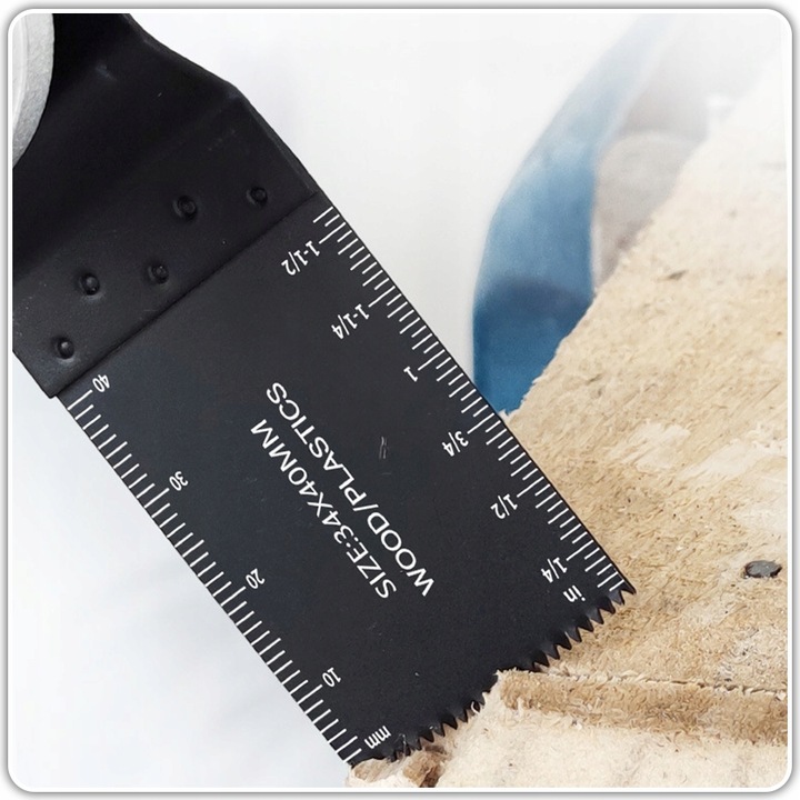 Brzeszczoty oscylacyjne 24szt do narzędzia wielofunkcyjnego drewno