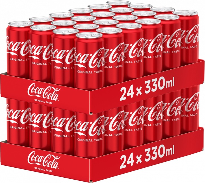 Coca Cola Oryginal 330 ml puszka 48 szt