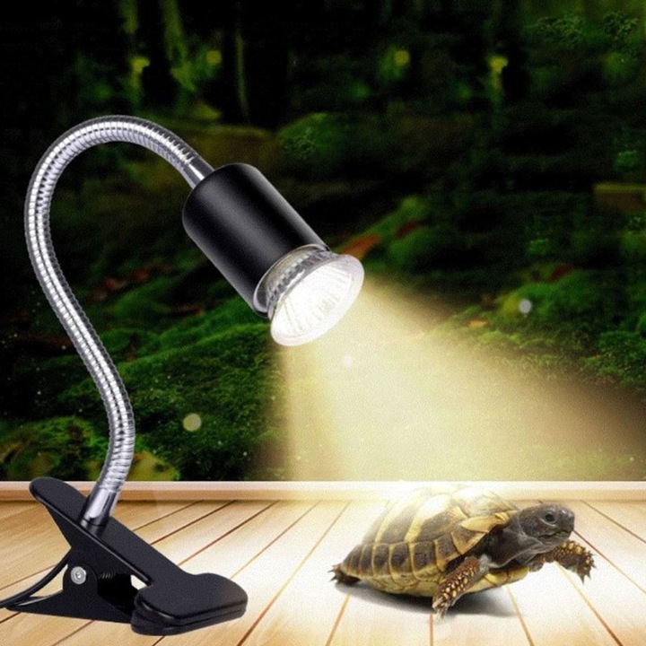 UNIWERSALNA LAMPA DO TERRARIUM DO ŻARÓWKI GRZEWCZE