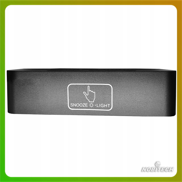 BUDZIK ZEGAR ELEKTRONICZNY LED GŁOŚNY STOJĄCY TEMPERATURA DATA + KABEL