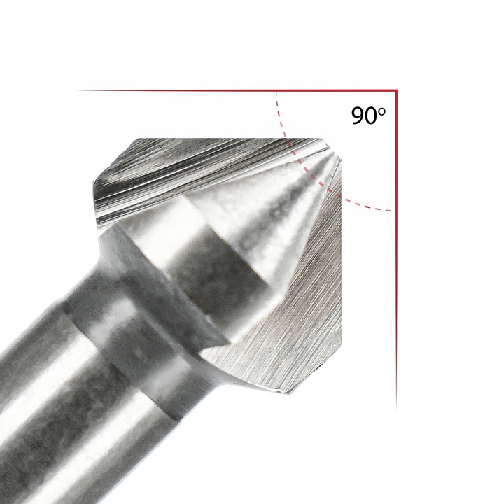 FAZOWNIK POGŁĘBIACZ STOŻKOWY DO METALU WIERTŁA FREZY ZESTAW 6SZT RASTOOL