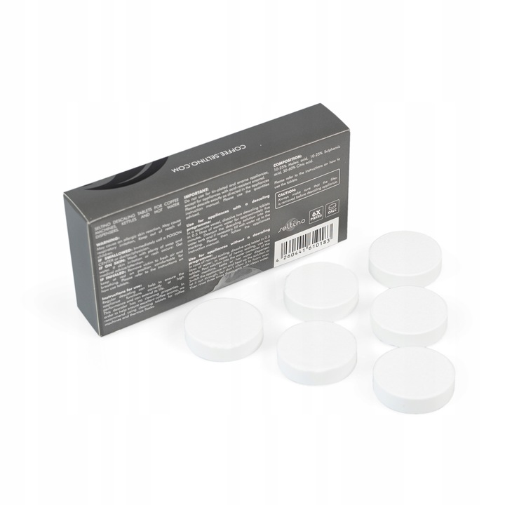 2x Tabletki odkamieniające do ekspresu uniwersalne