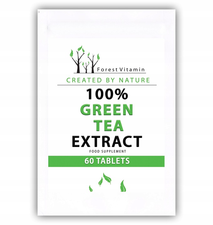 ZIELONA HERBATA 95% MOCNA 500mg GREEN TEA 60 TAB