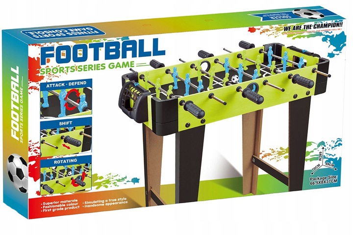 PIŁKARZYKI GRA STÓŁ PIŁKARSKI DO PIŁKARZYKÓW NA NOGACH Z NOGAMI SUPER PREZE