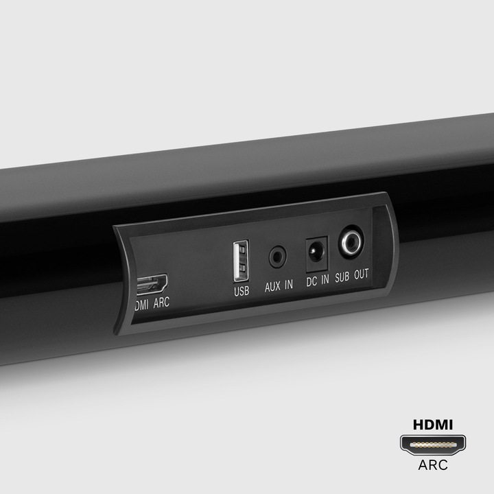 Soundbar Kruger&Matz Planet 2.1 Subwoofer Bluetooth 5.3 USB AUX-in HDMI