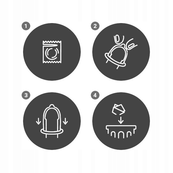 SKYN SENSES mix prezerwatywy potęgujące orgazm z wypustkami 10 szt.