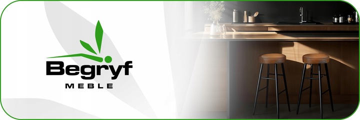 TABORET niski ciemny brąz STOŁEK BAROWY do jadalni do kuchni KRZESŁO