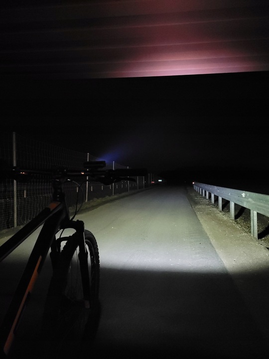 LAMPKA ROWEROWA LED PRZÓD MOCNA + TYŁ