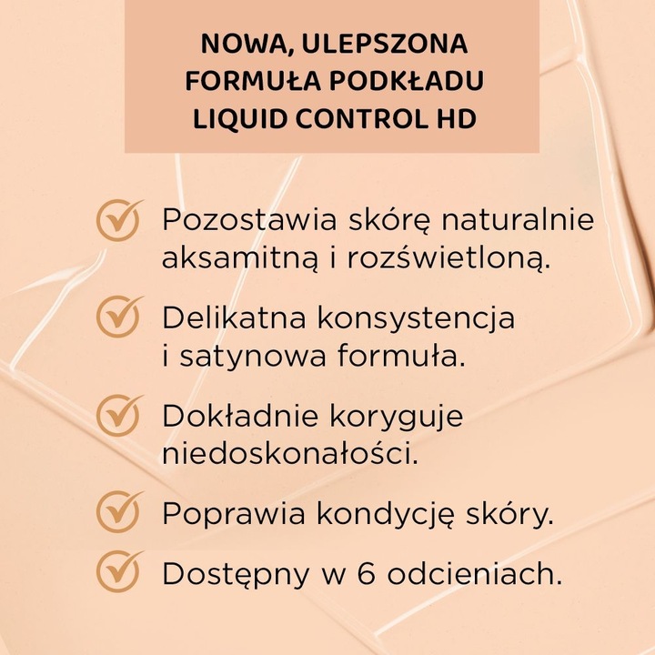 Eveline Cosmetics Liquid Control HD Podkład do twarzy nr 010 Light