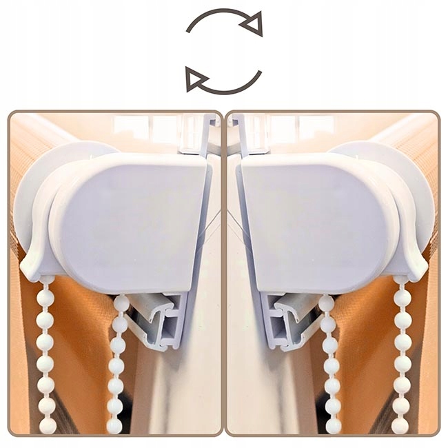 ROLETA ROLETY DZIEN NOC 65X150 NA WYMIAR BEZINWAZYJNE NAPINACZ ŻALUZJE