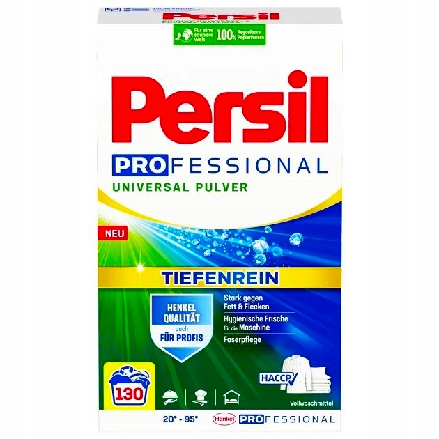Persil do prania Professional pro Universal 130p 7,8kg Originał Niemcy