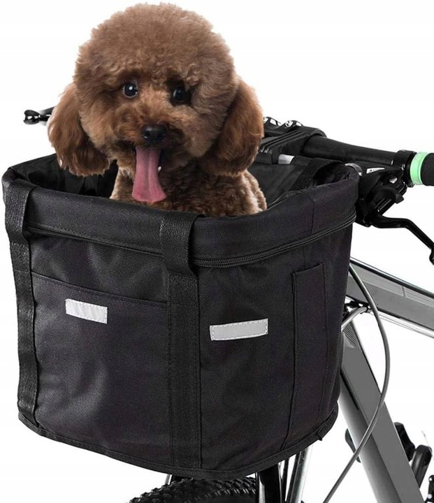 KOSZYK NA KIEROWNICĘ DO ROWERU + TORBA 10L