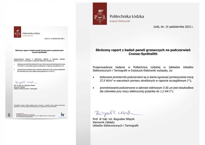 PROMIENNIK PODCZERWIENI GRZEJNIK 770W WIFI PILOT