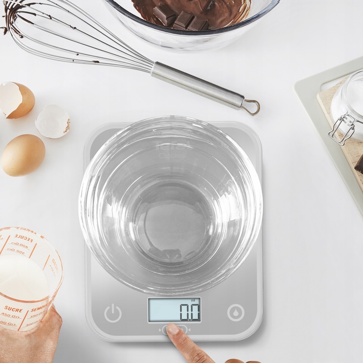 Waga kuchenna spożywcza TEFAL OPTISS srebrna 5 kg