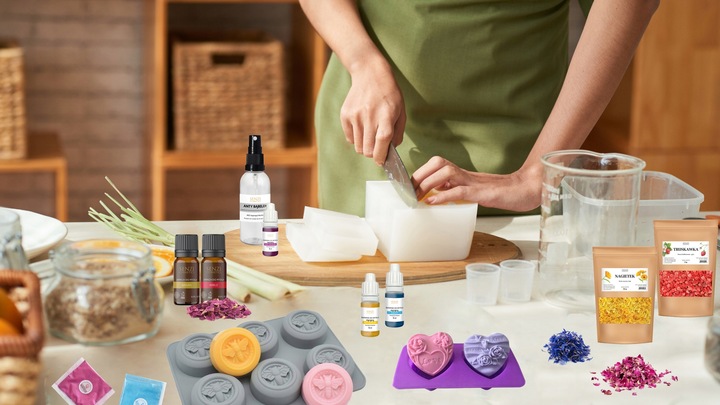 BAZA MYDLANA Glicerynowa Biała Mydło Bez SLS 1kg Premium 100% Naturalna