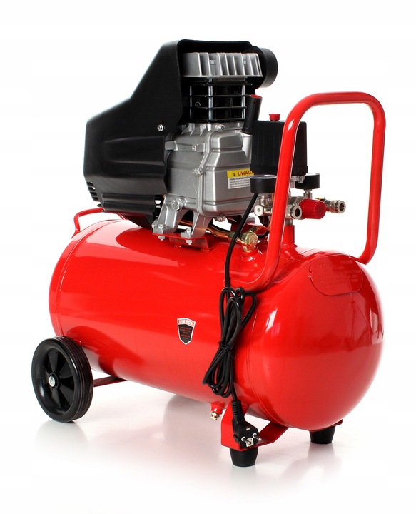 KOMPRESOR OLEJOWY SPRĘŻARKA 50L 9 BAR