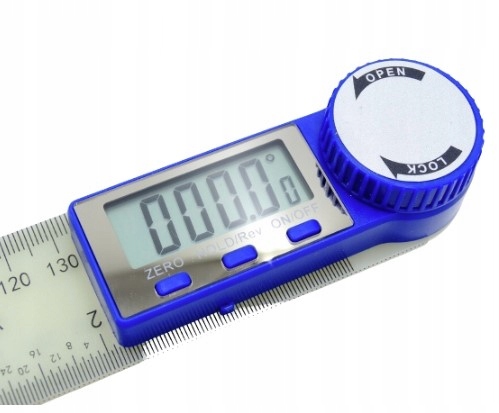 Kątomierz Elektroniczny Cyfrowy 200mm 360°