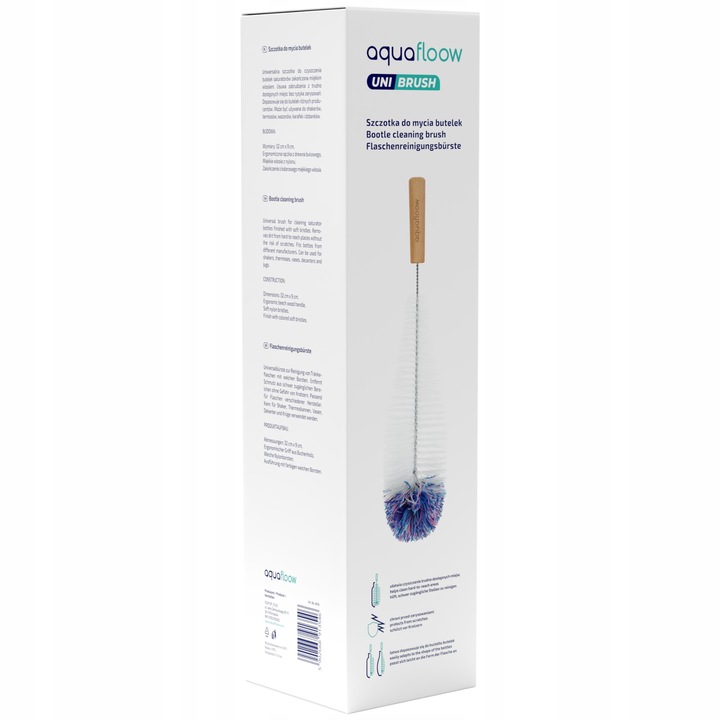 SZCZOTKA CZYŚCIK DO CZYSZCZENIA BUTELEK DO SATURATORÓW WODY SODASTREAM
