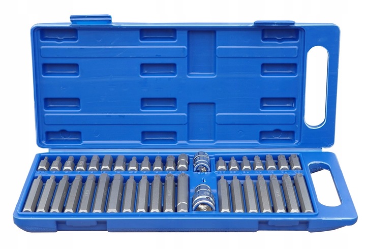 VORFAL ZESTAW BITÓW KLUCZY IMBUS SPLINE TORX 40 EL BITY W WALIZCE V08070