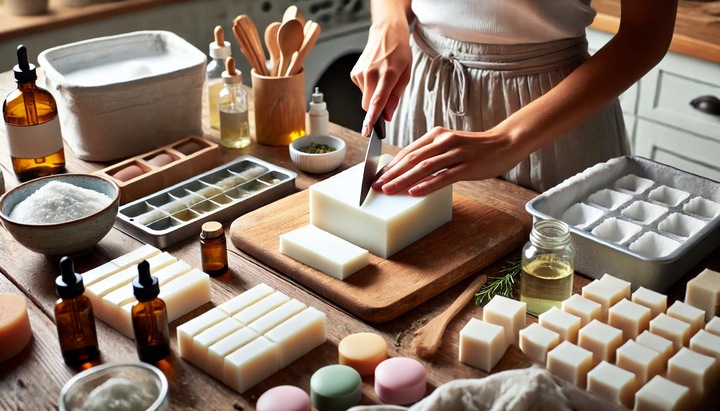 BAZA MYDLANA Glicerynowa Przeźroczysta Tworzenie Mydła Wegańska BEZ