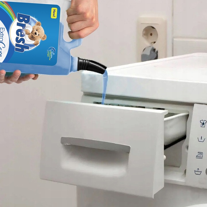 BRESH UNIWERSALNY PŁYN ŻEL DO PRANIA 5L PŁYN DO PŁUKANIA 5L - 350 PRAŃ