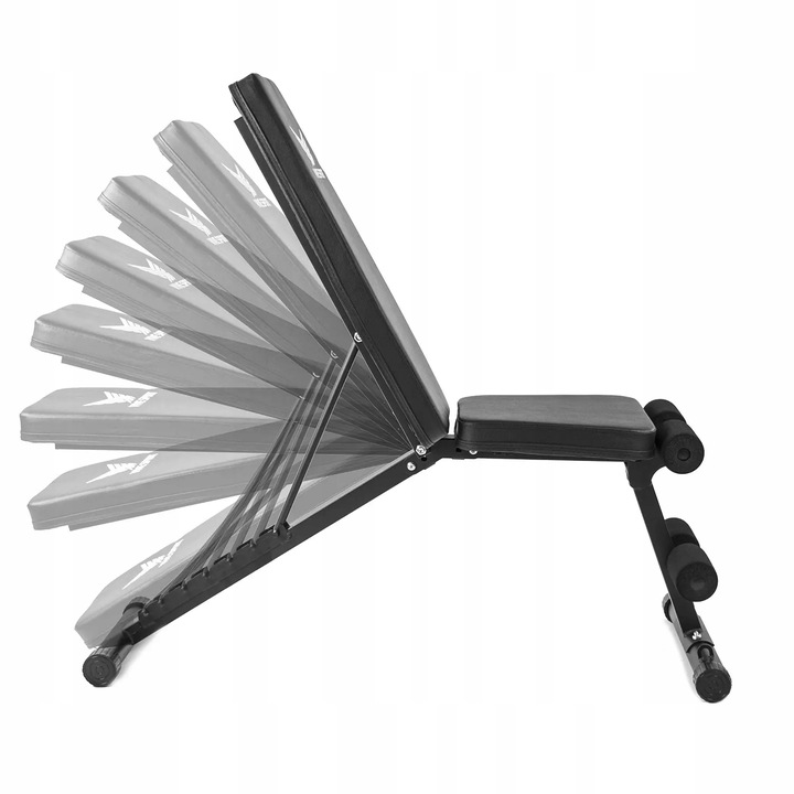 PROFESJONALNA WYTRZYMAŁA ŁAWKA TRENINGOWA DO ĆWICZEŃ ŁAWECZKA REGULOWANA