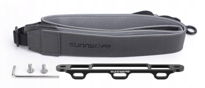 UCHWYT ALUMINIOWY + SMYCZ DO KONTROLERA DJI RC / RC 2 MINI 3 4 5 PRO