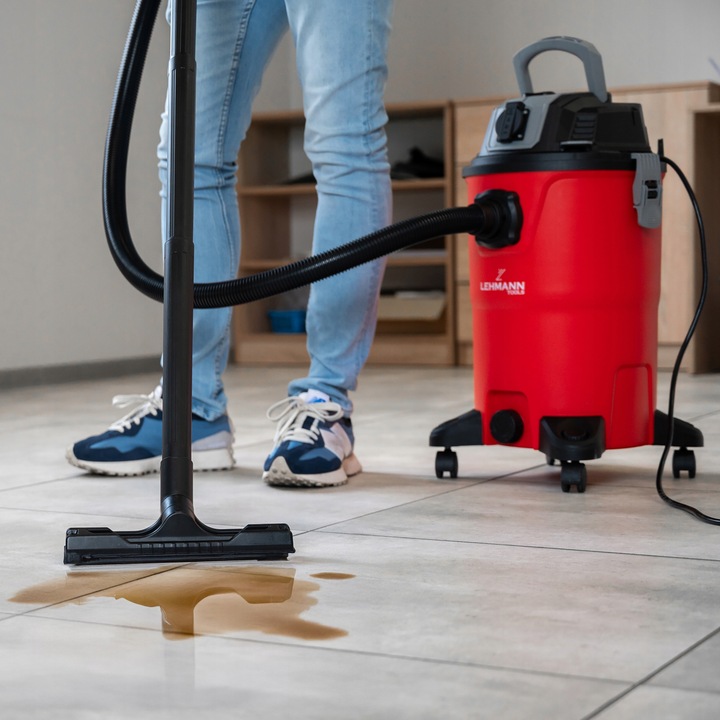 ODKURZACZ PRZEMYSŁOWY BEZWORKOWY GNIAZDO Z OTRZĄSACZEM PYŁU GIPSU