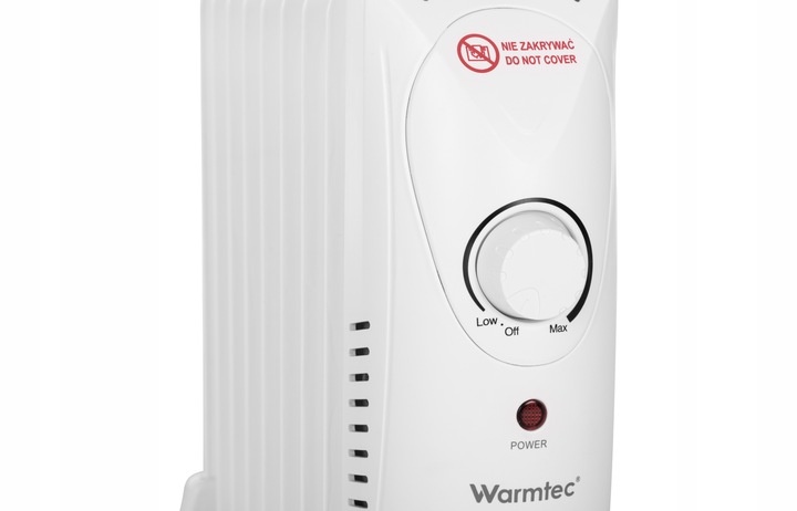 Grzejnik olejowy elektryczny energooszczędny termostat 800W Warmtec