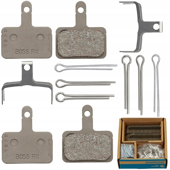 SHIMANO KLOCKI HAMULCOWE ROWEROWE B05S/B03S/B01S OKŁADZINY ŻYWICZNE DEORE